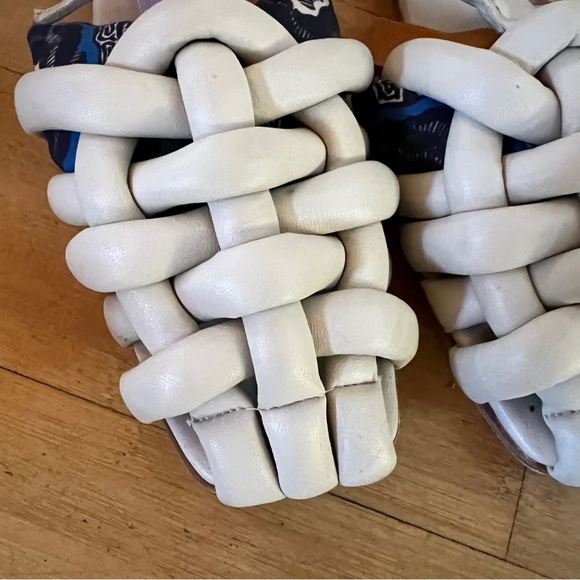 Hereu Cabersa Fisherman Sandals Cream 39/9 - Picture 3 of 10